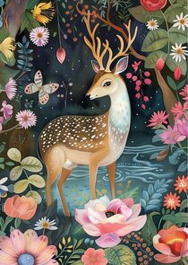 The Chinese Garden: Hert | Postcard Fripperies