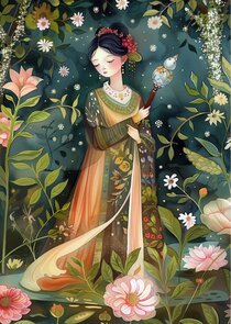 The Chinese Garden: Inner Beauty | Postcard Fripperies