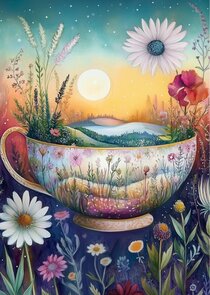 World in a cup: A universe in every cup | Postcard Fripperies