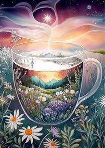 World in a cup: Dream in a Teacup | Postcard Fripperies