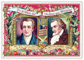 PK 132 Tausendschön Postcard | Weimar Dichter