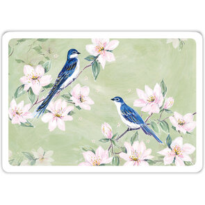 Aquarupella Méli Mélo Postcard - Two Birds on a branch