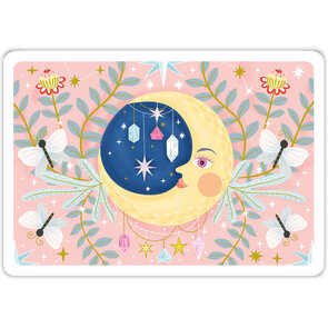 Aquarupella Méli Mélo Postcard - Crescent Moon
