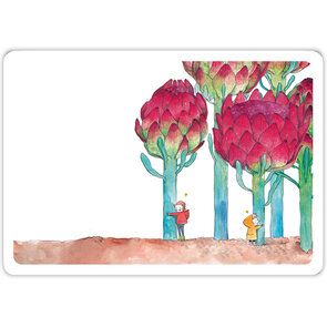 Aquarupella Méli Mélo Postcard - Artichoke Heart