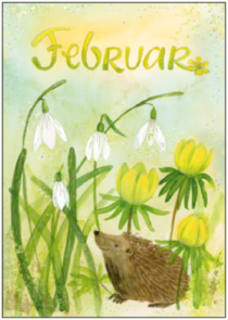 Postcard Inga Berkensträter | Februar 