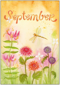 Postcard Inga Berkensträter | September