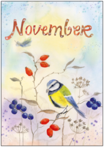 Postcard Inga Berkensträter | November