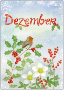 Postcard Inga Berkensträter | Dezember