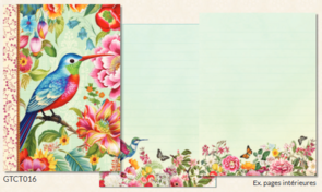 Illustrated little notebook Gwenaëlle Trolez Créations - Oiseaux