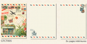 Illustrated little notebook Gwenaëlle Trolez Créations - Bon Voyage