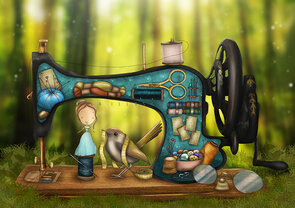 Postcard Ila Illustrations 045 - Taylor bird