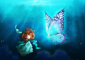 Postcard Ila Illustrations 004 - Heartbeat