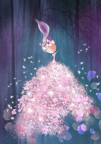 Postcard Ila Illustrations 032 - Spring