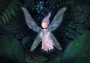 PRE ORDER: Postcard Ila Illustrations 034 - Dew fairy