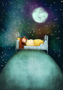 Postcard Ila Illustrations 113 - Lullaby