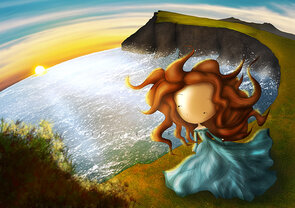 Postcard Ila Illustrations 120 - Sunrise