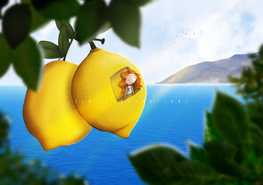 Postcard Ila Illustrations 163 - Amalfi