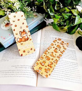 Little Fox Bookmark by Dreamchaserart