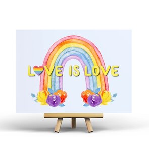 Love is Love - Postcard by Penpaling Paula