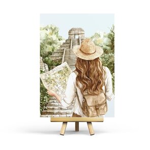 Ruins - Postcard by Penpaling Paula