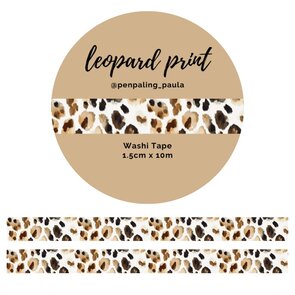 Washi Tape Leopard Print by Penpaling Paula