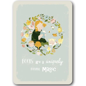 Postcard Gutrath Verlag | Books are magic