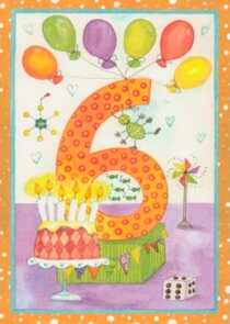 Postcard Inga Berkenstrater | 6 - Children's Birthday