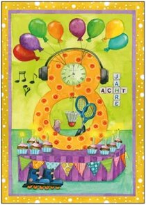 Postcard Inga Berkenstrater | 8 - Children's Birthday