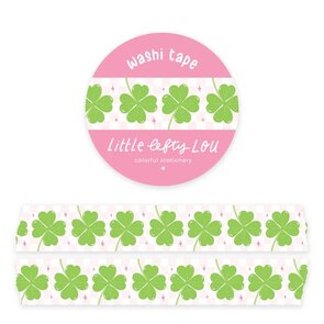 Lucky Clover Washi Tape - Little Lefty Lou 