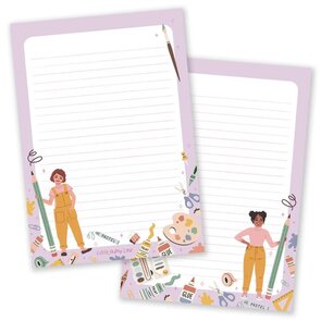 A5 Artist Notepad - Little Lefty Lou