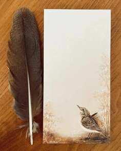 Featherlight List Notepad by Iris Esther