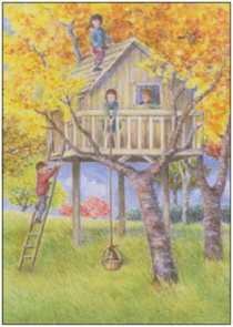 Postcard | Our tree house