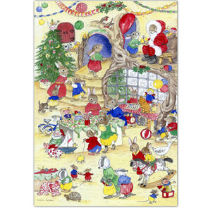 Postcard Jean Gilder - Christmas Market