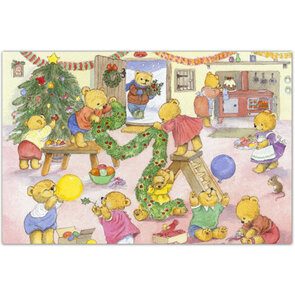 Postcard Jean Gilder - Christmas Party