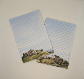 A5 Notepad Tuscany - by StationeryParlor