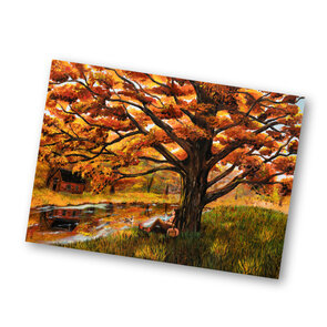 A6 Postcard from Esther Bennink - Onder de boom