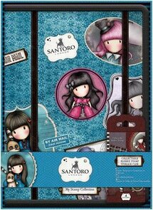 Gorjuss - Collectable Mini Rubber Stamp Storage Case - Santoro (Incl. No. 1 Ruby Stamp) (GOR 907300)