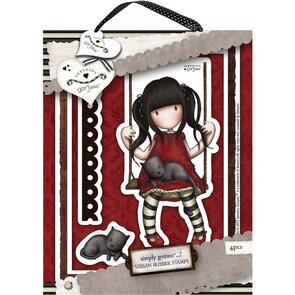Gorjuss Rubber Stamps - Santoro - Ruby