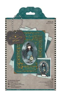 A5 Embellished Framed Decoupage Card Kit - Simply Gorjuss