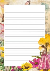 A5 Notepad by Fripperies | Where wildflowers grow