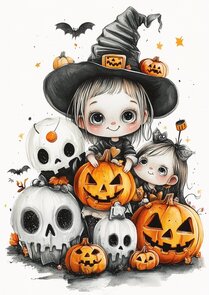 Spooktacular Halloween: Pumpkin Party | Postcard Fripperies