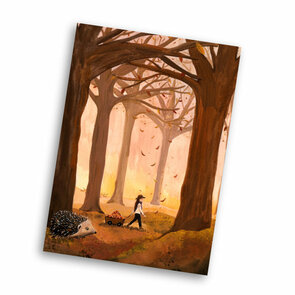 A6 Postcard from Esther Bennink - herfsttijd