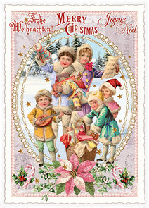 PK 1250 Tausendschön Postcard - Merry Christmas – Fröhliche Weihnachten – Joyeux Noel