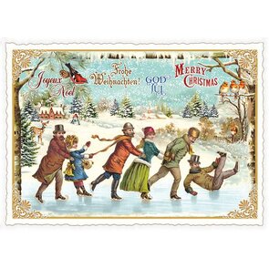 PK 1257 Tausendschön Postcard - Merry Christmas – Fröhliche Weihnachten – Joyeux Noel