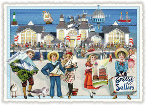 PK 151 Tausendschön Postcard - Sellin