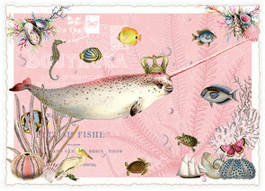 PK 1262 Tausendschön Postcard - Narwhal 