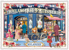 PK 1285 Tausendschön Postcard | Paris – Boulangerie Patisserie