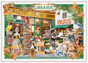 PK 1286 Tausendschön Postcard | Paris – Librairie 