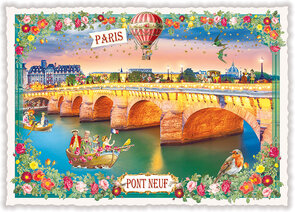 PK 1287 Tausendschön Postcard | Paris – Pont-Neuf