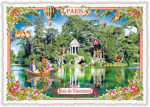 PK 1289 Tausendschön Postcard | Paris – Bois de Vincennes